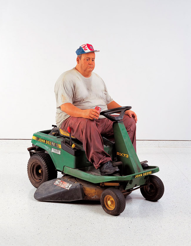 Duane Hanson hyper realists sculptures